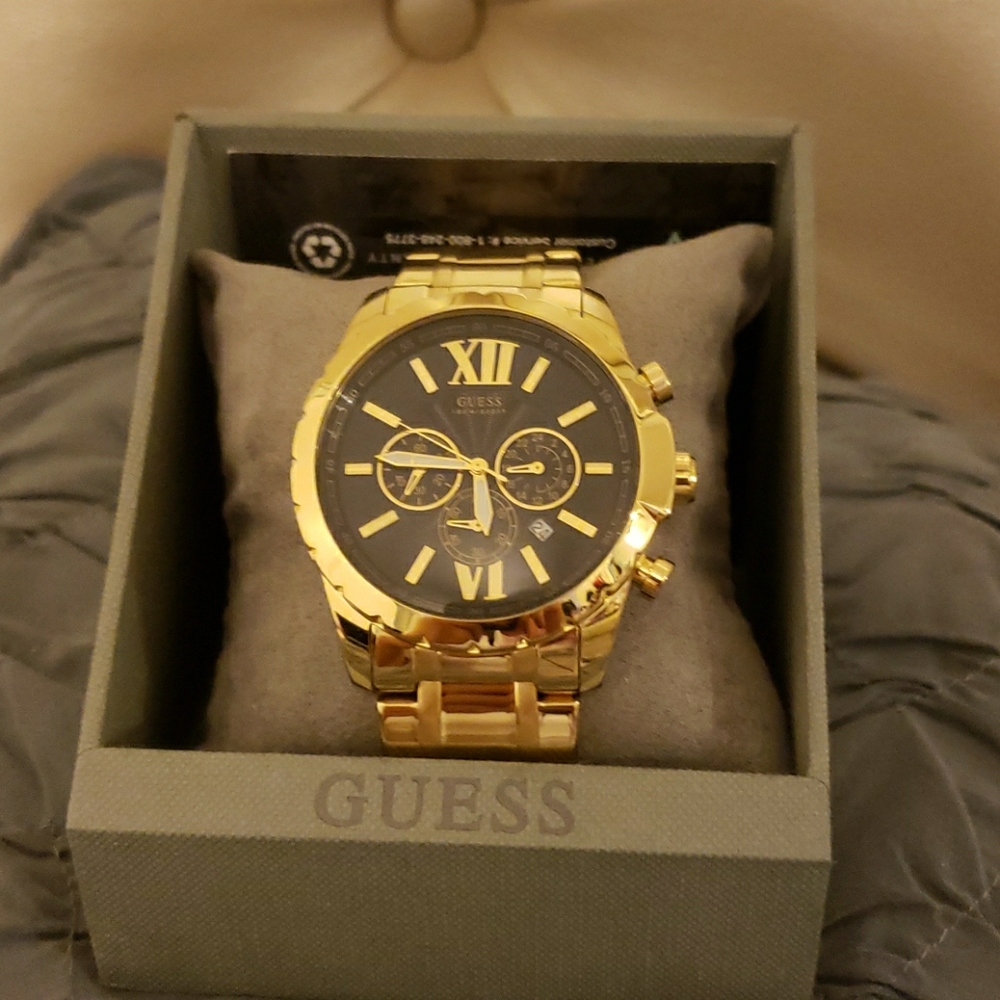 Guess Gold Watch New